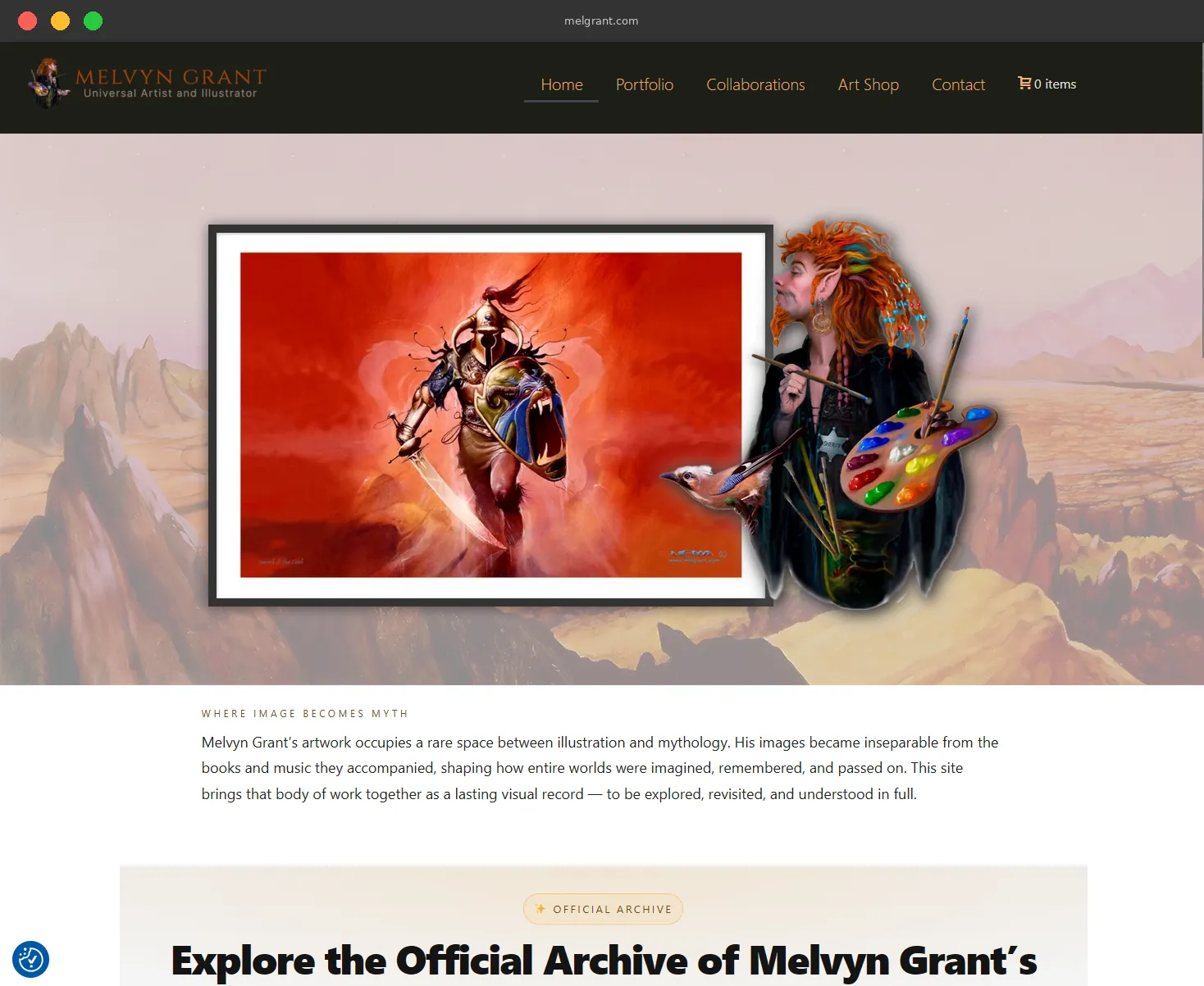 Melvyn Grant - Artist